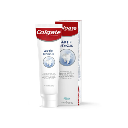 Colgate Diş Macunu Aktif Beyazlık 75 Ml