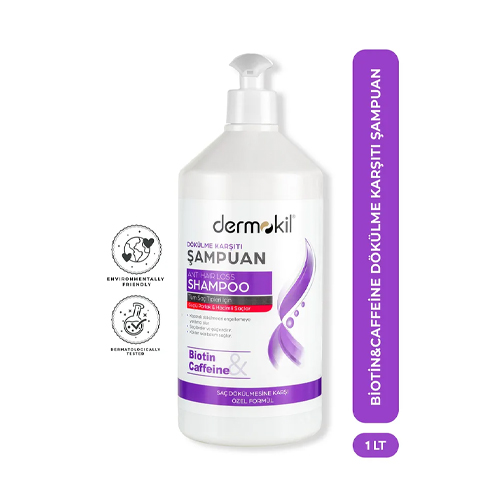 Dermokil Biotin Ve Kafein Dökülme Karşıtı Şampuan 1 L