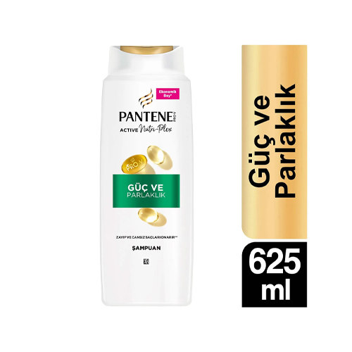 Pantene Güç Ve Parlaklık Şampuan 625Ml