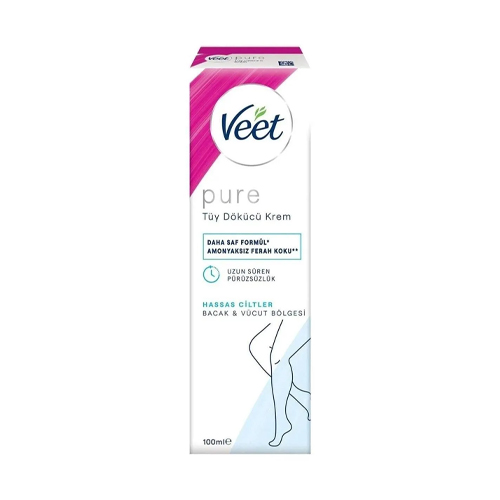 Veet Tüy Dökücü Krem Pure Hassas Ciltler 100 Ml
