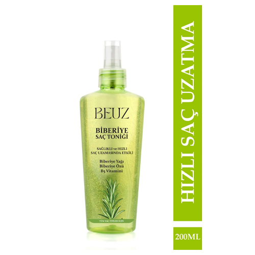 beuz Biberiye Saç Toniği 200 ml Hızlı Ve Sağlıklı Saç Uzatma Etkili