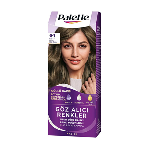 Palette Göz Alıcı Renkler No:6/1 Küllü Koyu Kumral
