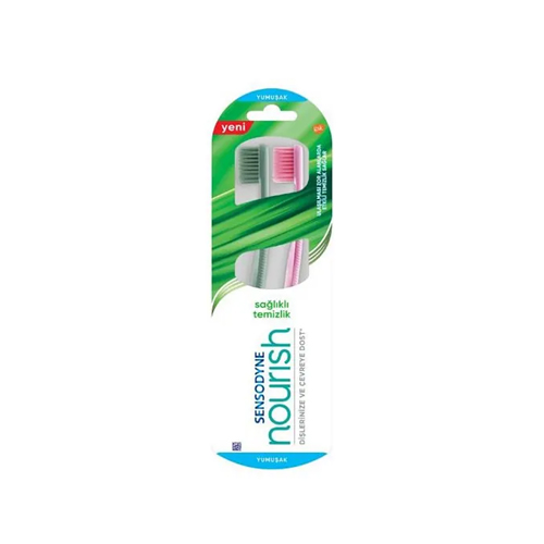 Sensodyne Diş Fırçası Nourish Yumuşak 2 li