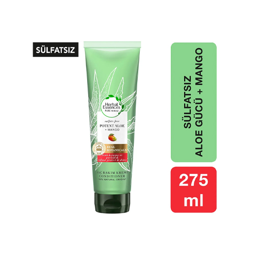 Herbal Essences Aloe Gücü Ve Mango Sülfatsız Saç Bakım Kremi 275 ml