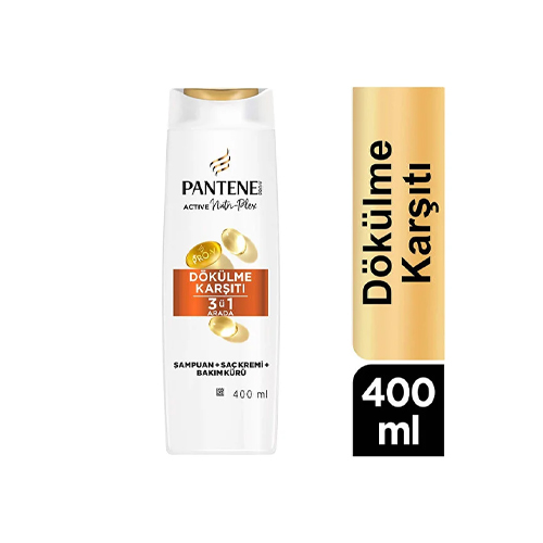 Pantene Dökülme Karsıtı 3'Ü 1 Arada Şampuan 400Ml