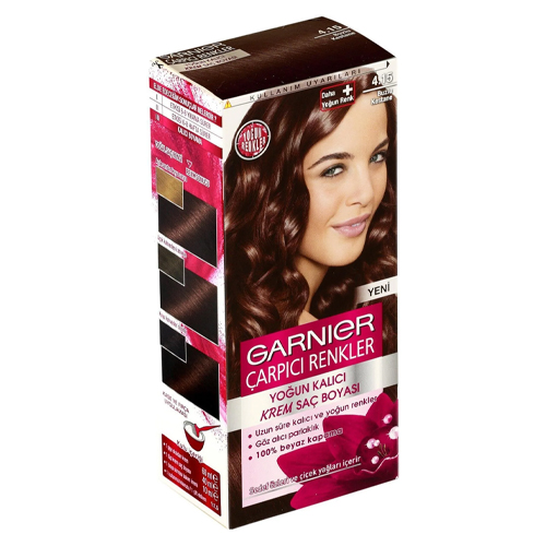 Garnier Saç Boyası Color Natural Çarpıcı Renkler Buzlu Kestane 4.15