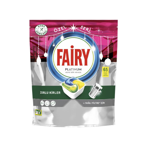 Fairy Platinum Bulaşık Makinesi Kapsülü 65’li