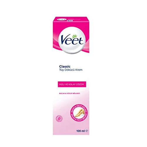 Veet Normal Ciltler İçin Classic Tüy Dökücü Krem 100 ml