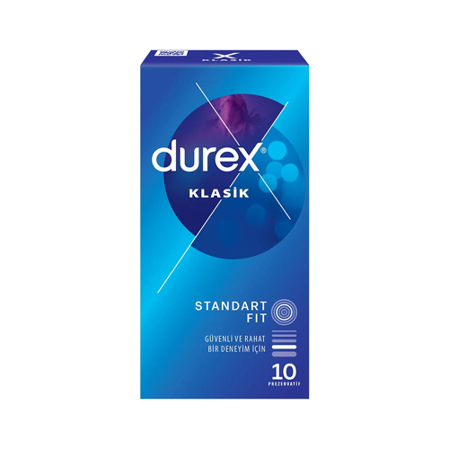 Durex Klasik Prezervatif 10'lu