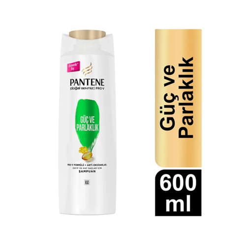 Pantene Pro-v Güç Ve Parlaklık Şampuan 600 ml