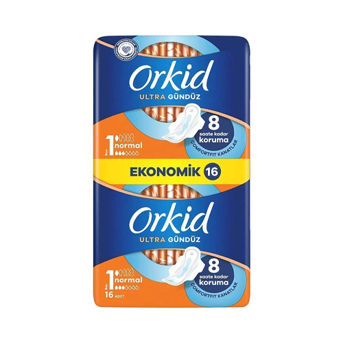 Orkid Ultra Normal (BOY 1) 16 Adet Hijyenik Ped