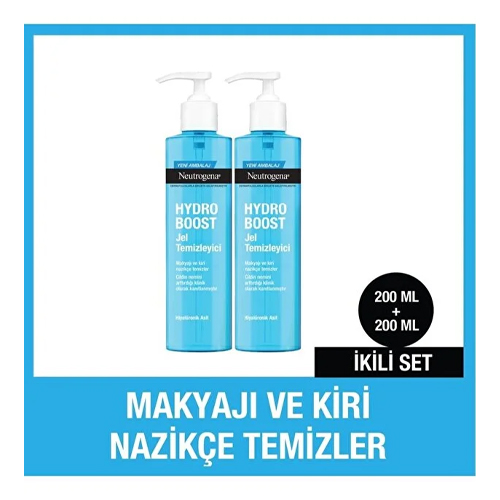 Neutrogena Hydro Boost Temizleme Jeli 200 ml + 200 ml