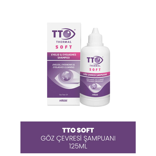jeomed Tto Soft Göz Çevresi Şampuanı 125 ml (ÇAY AĞACI YAĞI / TEA TREE OIL)