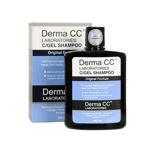 Derma CC LABORATORIES C/gel Shampoo - Saç Köklerini Onaran Bakım Şampuanı 500 ml