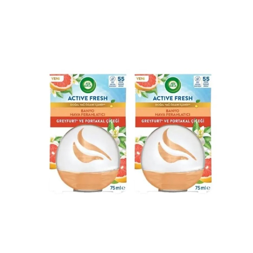 Air Wick Airwick Decosphere Hava Tazeleyeci Greyfurt Ve Portakal Çiçeği 75 ml X 2 adet