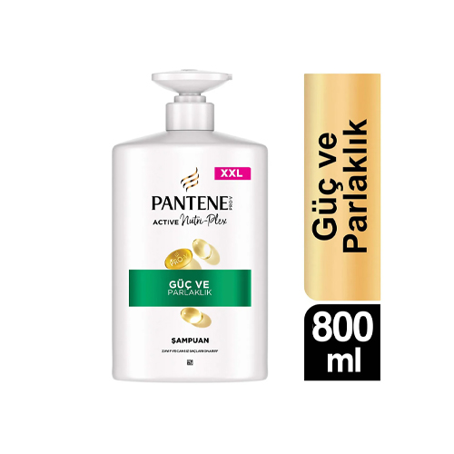 Pantene Güç Ve Parlaklık Şampuan 800 ml