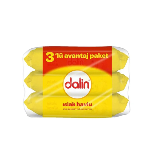 Dali̇n Islak Mendi̇l 56 Lı X 3 Paket