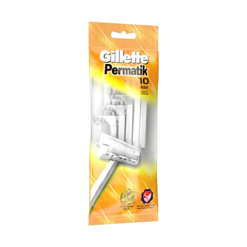 Permatik Gillette Permatik Kullan At Tıraş Bıçağı 10'lu